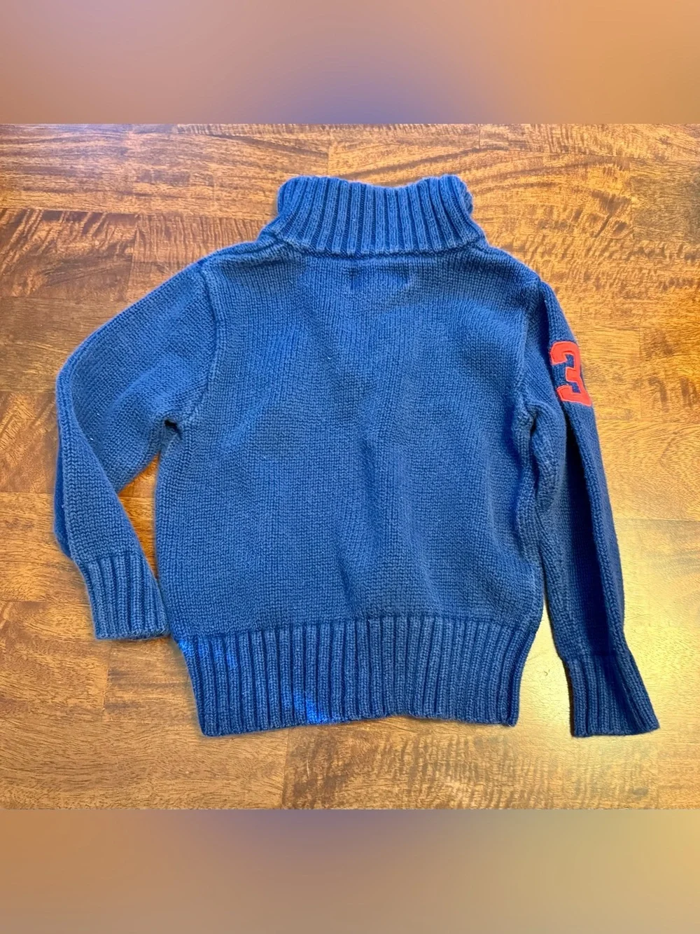🐎 Polo Ralph Lauren Big Pony Quarter Zip Sweater 3T